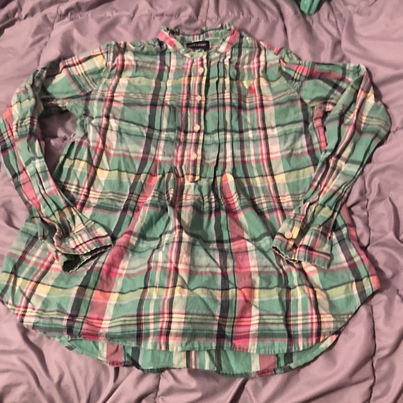 Ralph Lauren plaid button down - Picture 1 of 4